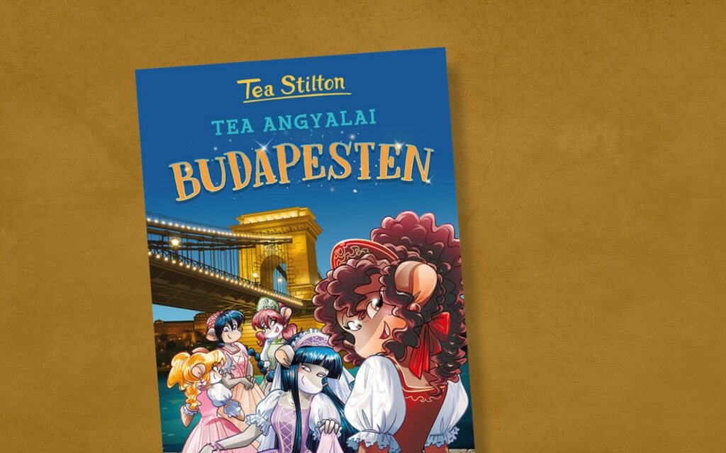 Elisabetta Dami Tea Angyalai Budapesten című könyvének borítója.