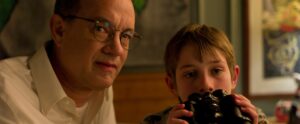 Pillanatkép a 2011-ben bemutatott Rém hangosan és irtó közel című filmből.