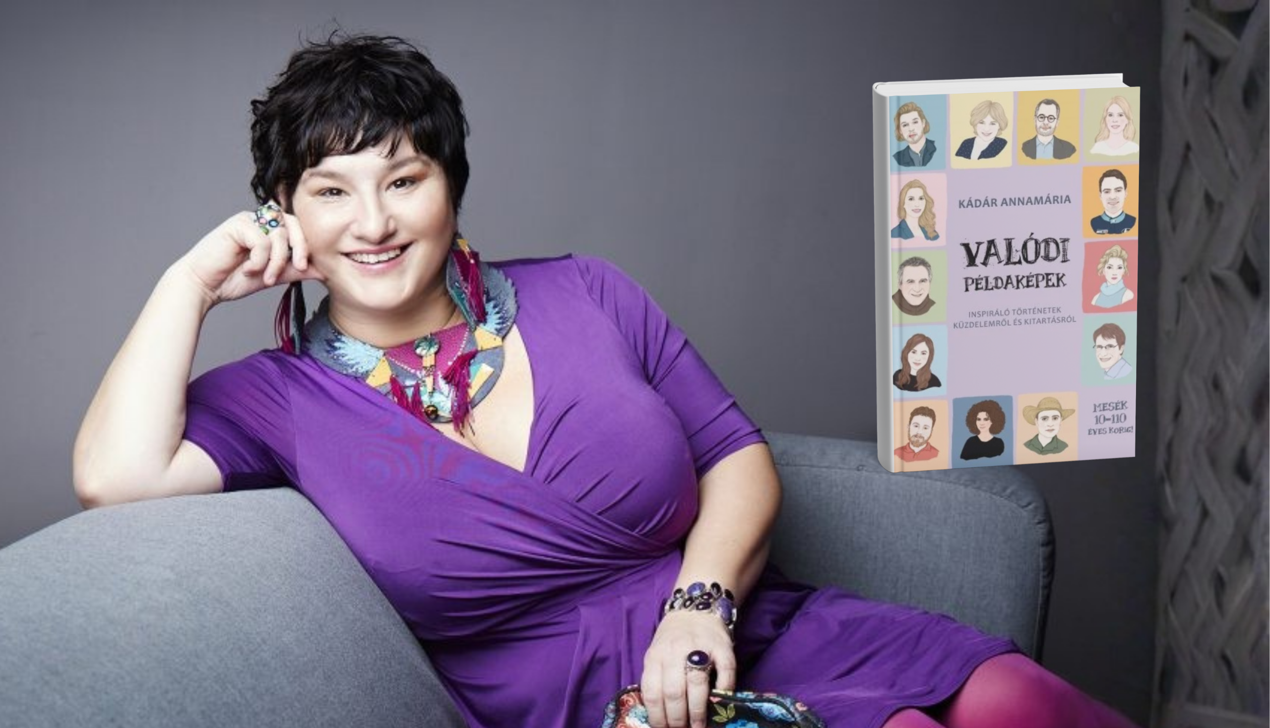 „A félistenekkel nem lehet azonosulni” – Kádár Annamária valódi példaképekről mesél